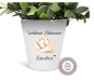 Preview: zauberhafter Blumentopf oder Becher, Tasche... Hebamme, Danke sagen, Geschenk, Abschied, Gärtner, Hobbygärtner, Mitbringsel....von Lüttentüddel®